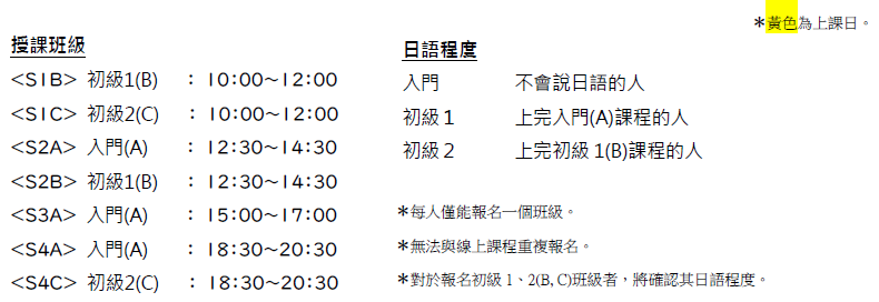 エクスプレス用4月三宮レッスンとレベル中国語繁体字.png